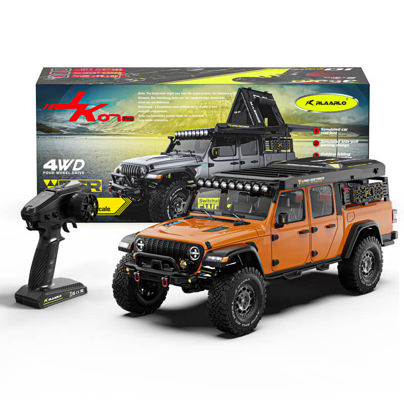 Rlaarlo 1/7 Scale Brushless JK-07 Pro RC Crawler