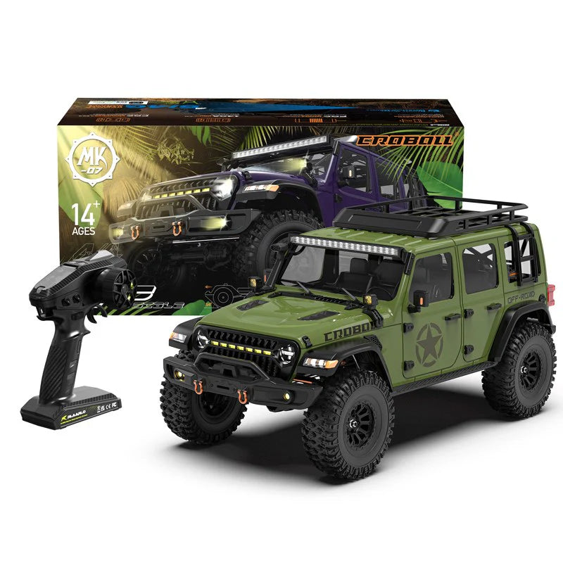Rlaarlo 1/7 Scale 4WD Brushed MK-07 RC Crawler