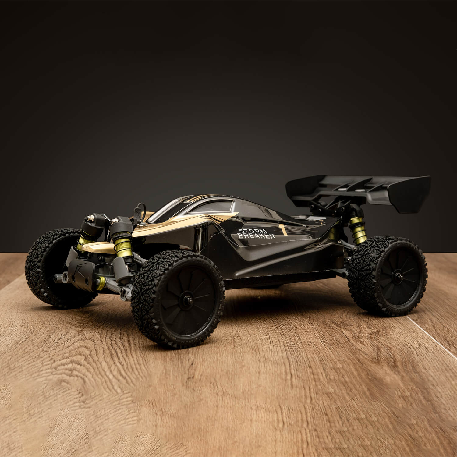 Rlaarlo 1/10 Scale 4WD Storm Breaker Carbon Fiber Brushless Buggy - RTR