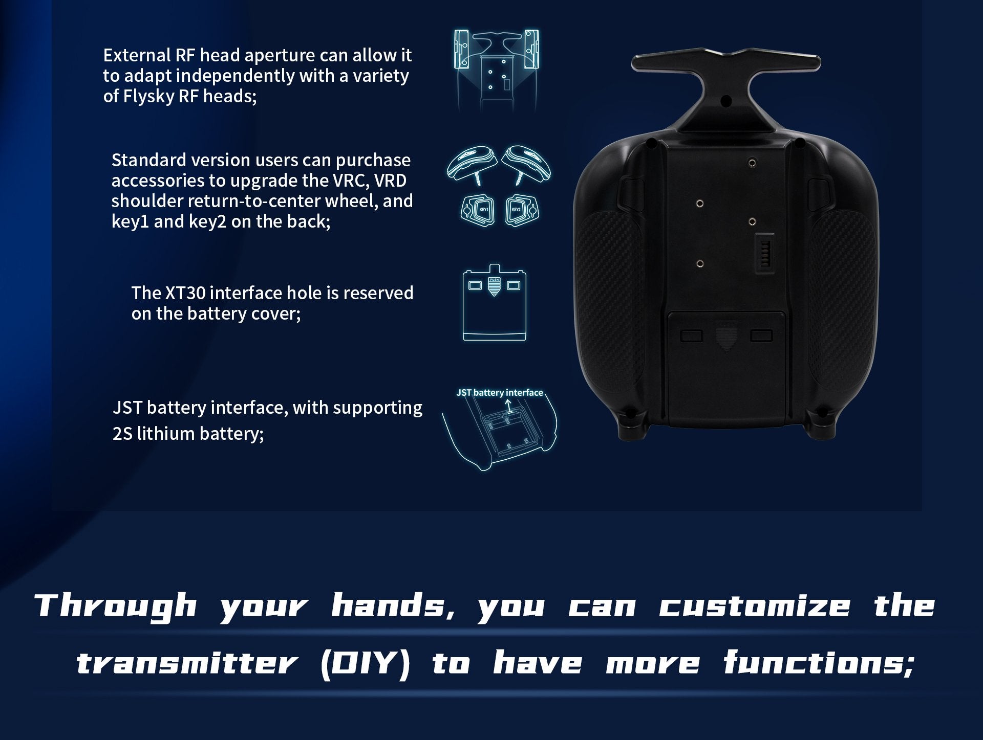 FLYSKY FS-ST8 Remote Boats, Cars, Planes & Helicopters