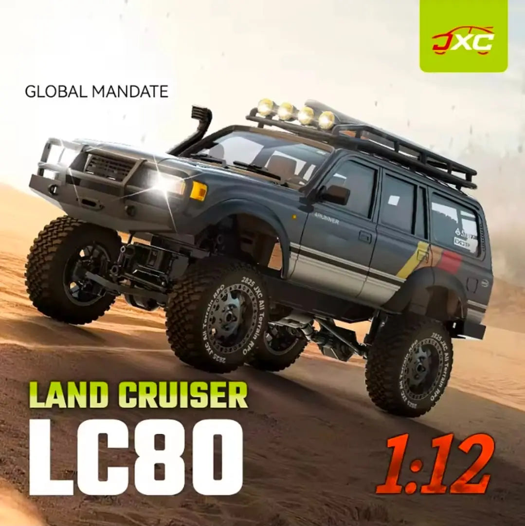 JXC 1/12 Scale Land Cruiser LC80 RC Off Road Crawler