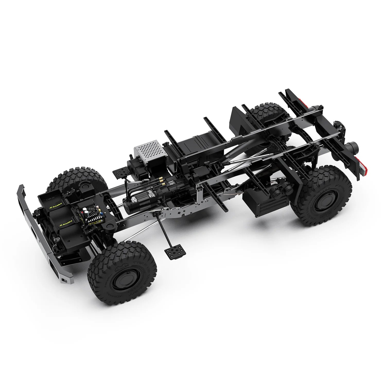 Rlaarlo 1/7 Scale Brushless Mercedes-Benz Unimog RC Crawler