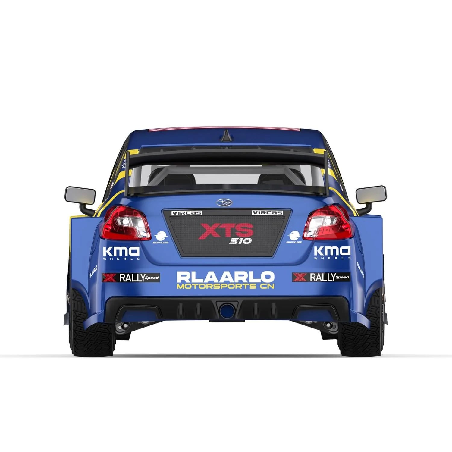 Rlaarlo 1/10 Scale 4WD Carbon Fiber Brushless XTS-S10 RC Rally Car - RTR