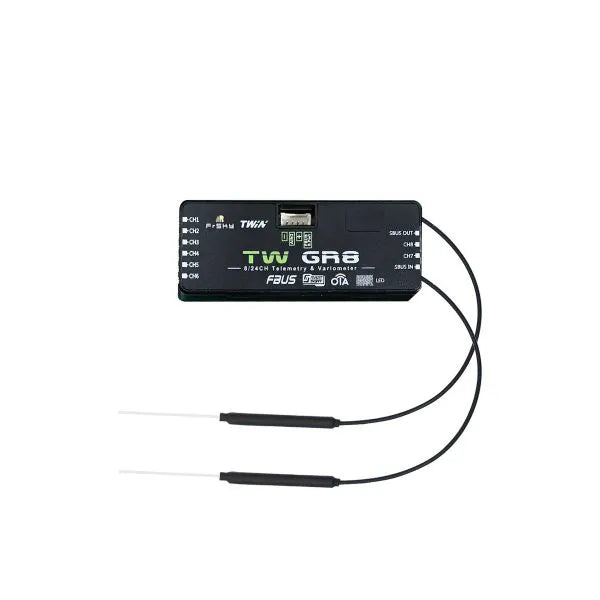 FrSky TW-GR8 Dual 2.4Ghz 8 Channel - Receiver