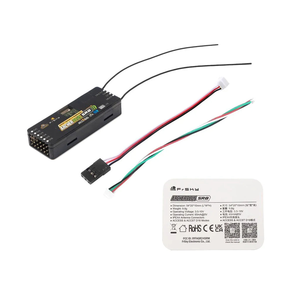 FrSky Archer Plus SR8 W / Gyro Stabilisation - Receiver
