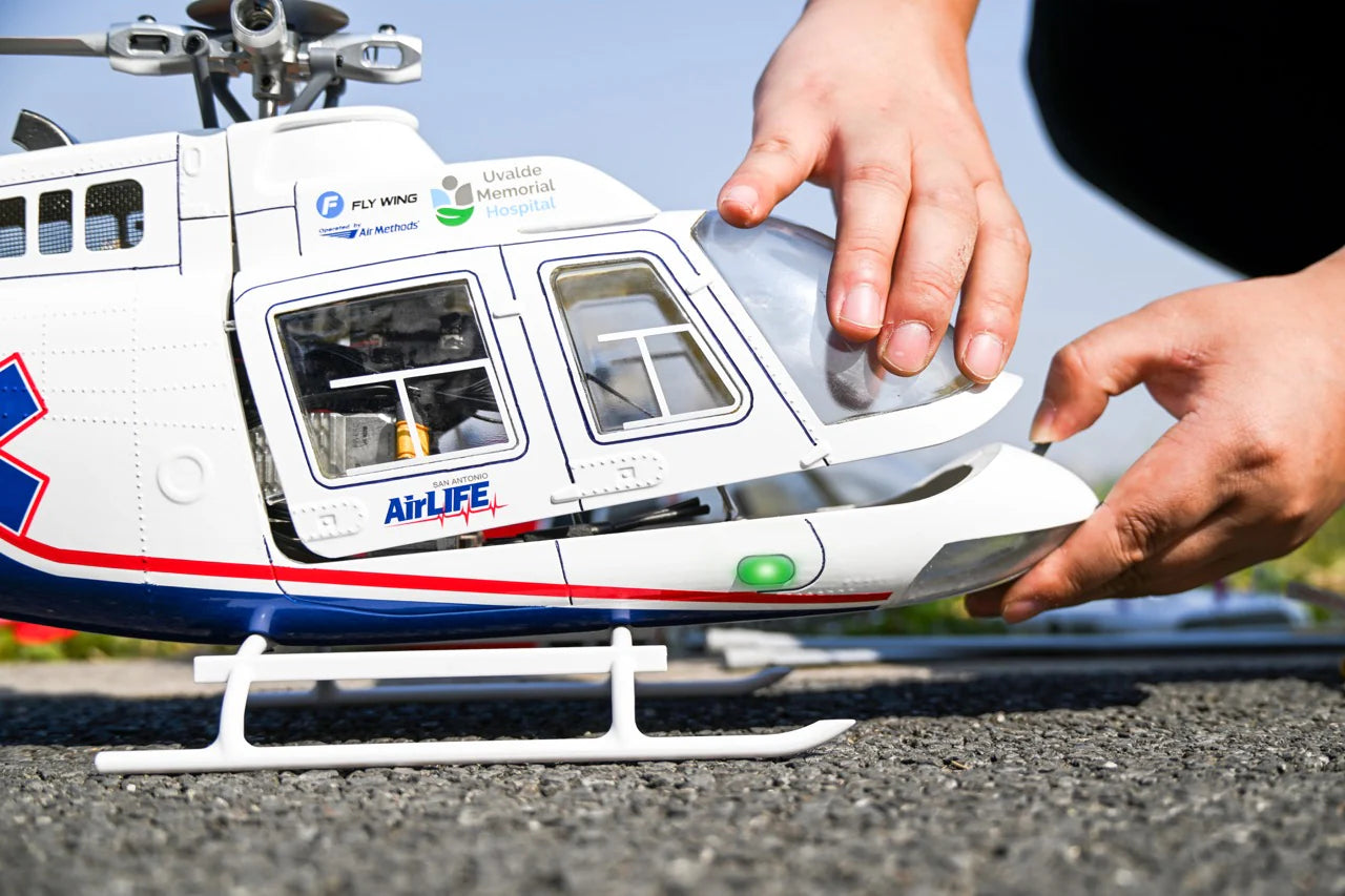 FLYWING Bell 407 ACE GPS Stablised Helicopter - RTF