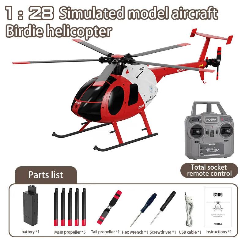RC-ERA C-189 Pro MD500 - RTF Helicopter