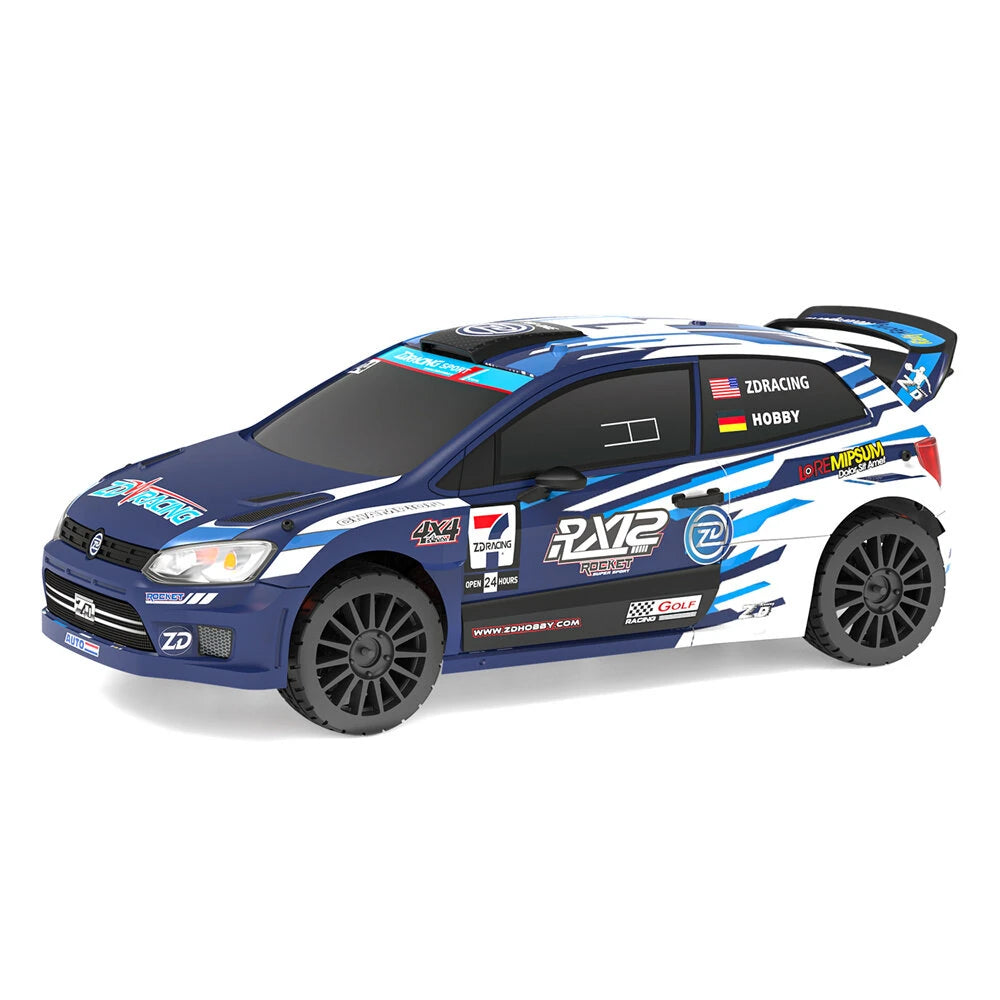 ZD Racing 1/12 Scale 4WD RX12 Brushless Drift Rally RC Car w/Gyro - RTR