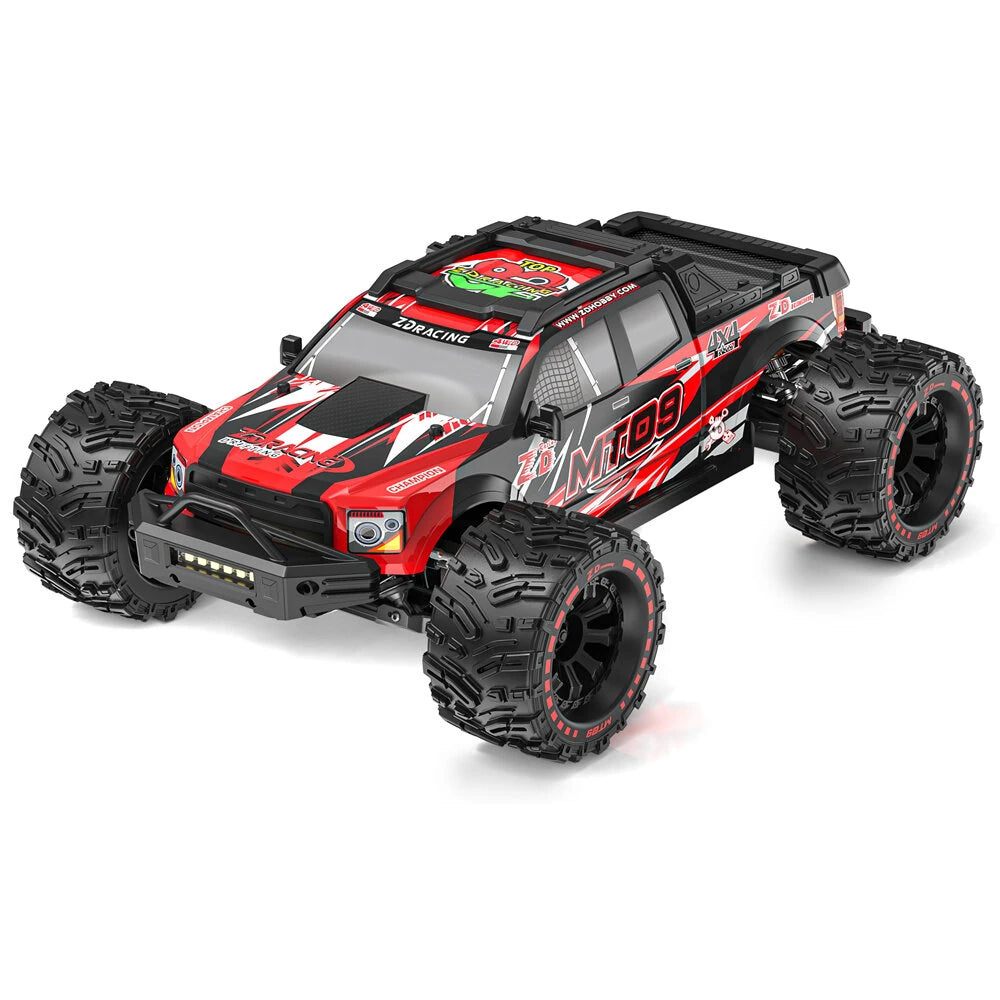 ZD Racing 1/9 Scale MT09 4WD Brushless RC Desert Off-Road Monster Truck - RTR