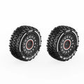 Rlaarlo Front Blue Tire Assembly For X12S Buggy