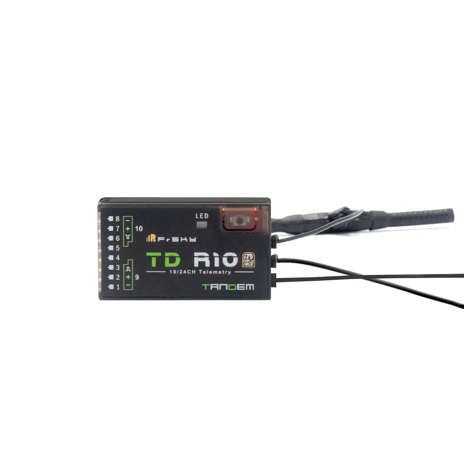 FrSky TD R10 Dual Band 2.4Ghz | 900Mhz 10 Channel - Receiver