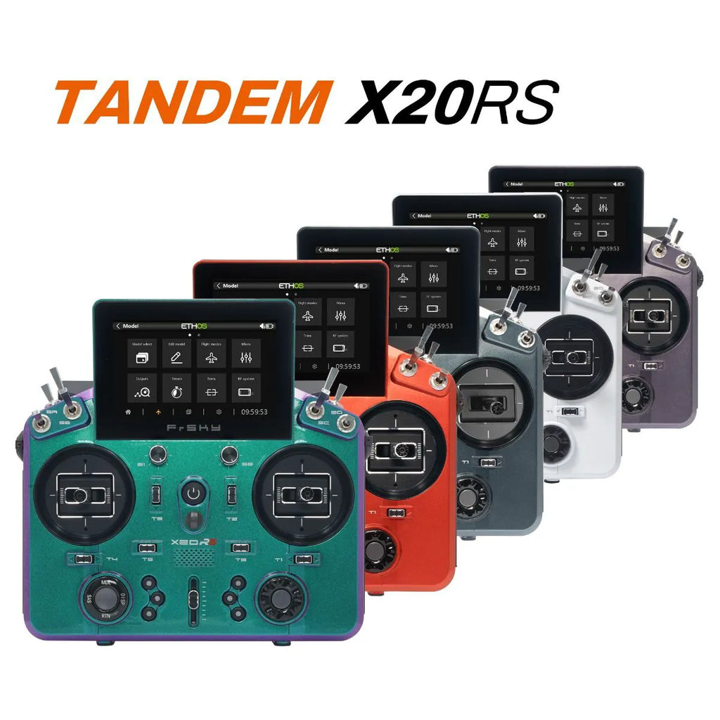 FrSky Tandem X20RS Dual Band 2.4Ghz | 900Mhz MC20R - Transmitter With Case