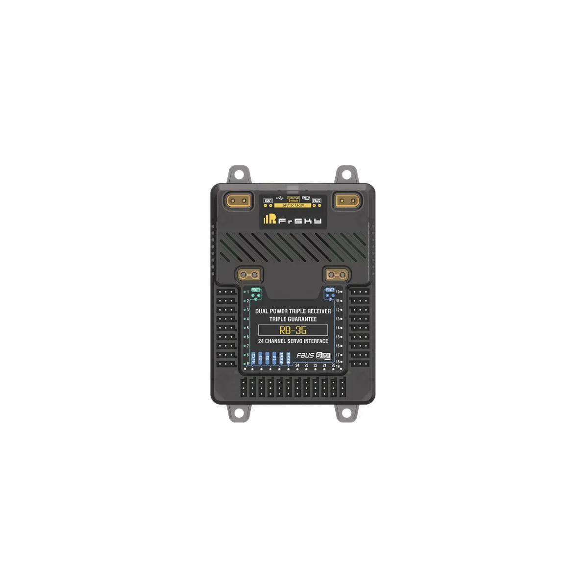 FrSky RB35 Dual Power Input Redundancy - Flight Safe System
