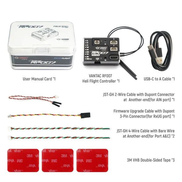 FRSKY ROTORFLIGHT VANTAC RF007 Helicopter Flight Controller