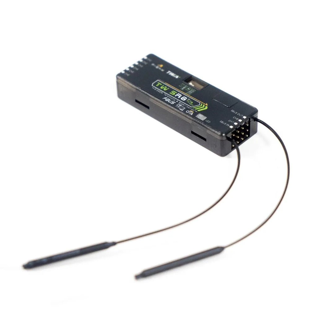 FrSky TW-SR8 Dual 2.4Ghz W/Advanced ADV Stabilisation - Receiver