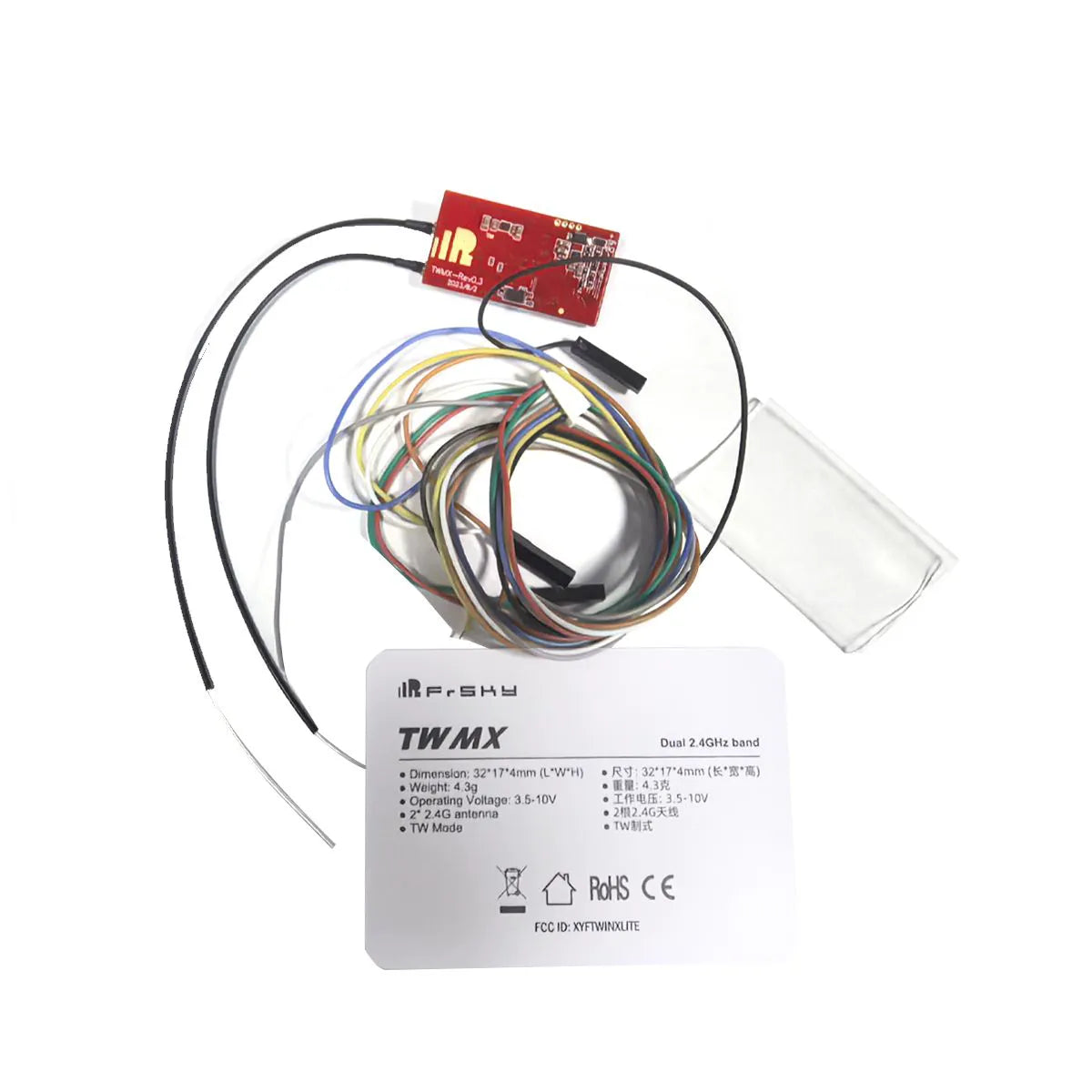 FrSky TW-MX Dual 2.4Ghz - Receiver