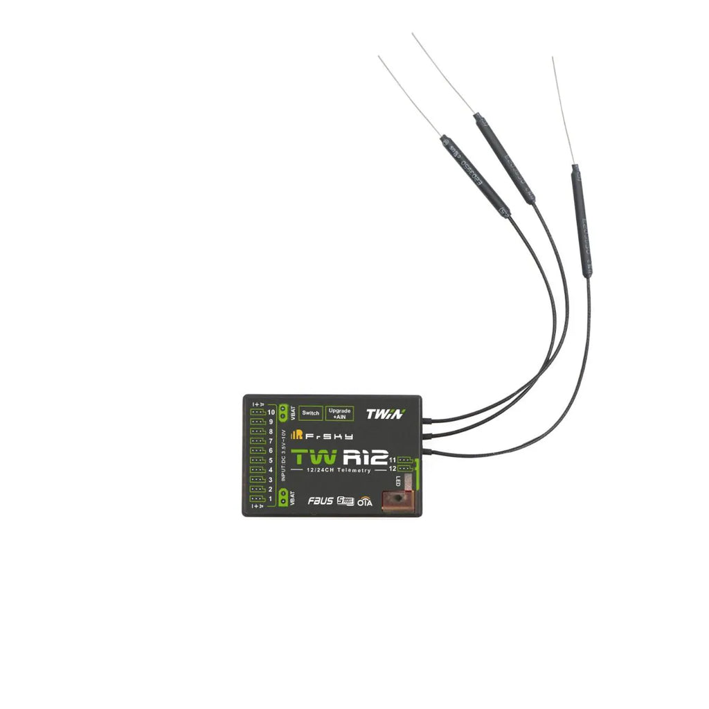 FrSky TW-R12 Dual 2.4Ghz 12 Channel - Receiver