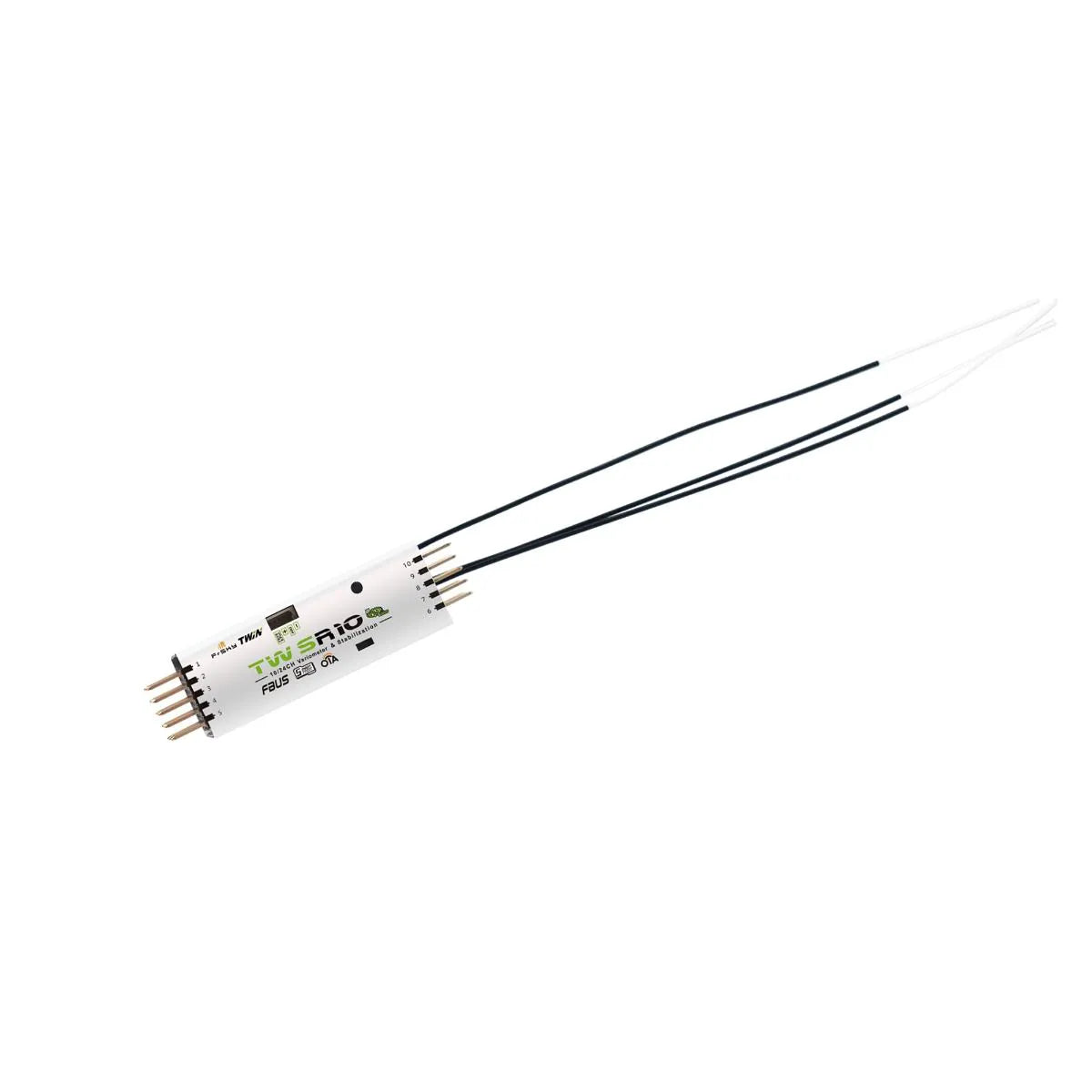 FrSky TW-SR10 Dual 2.4Ghz W/Advanced ADV Stabilisation - Receiver