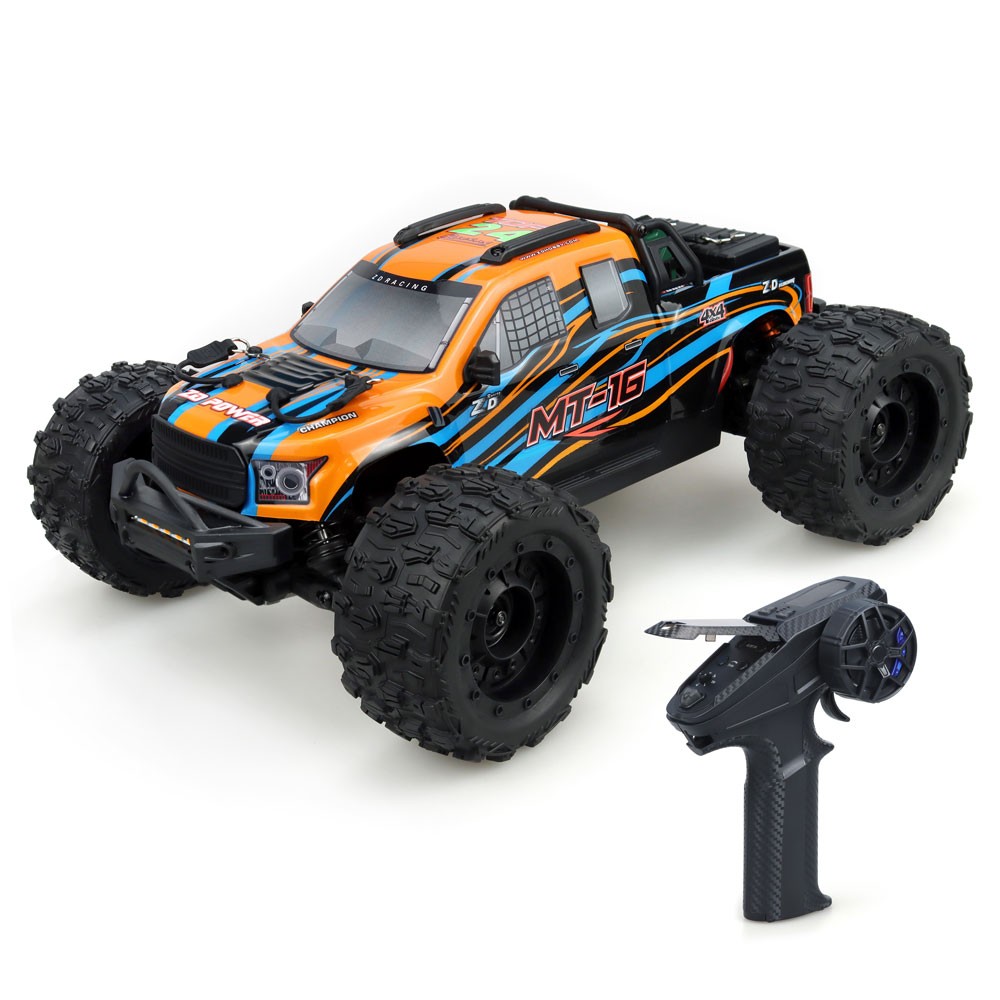 ZD Racing 1/16 Scale MT16 4WD Brushless 3S RC Monster Truck